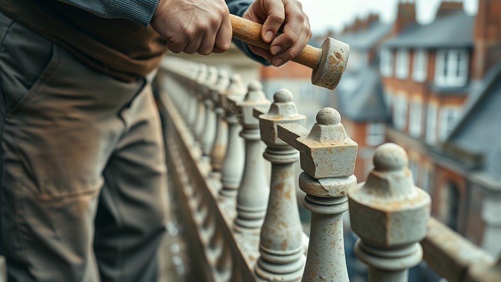 Balustrade Repair Golders Green
