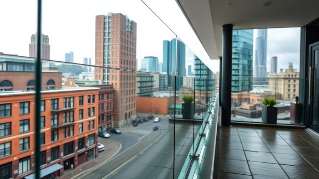 Glass Balustrades North End Road