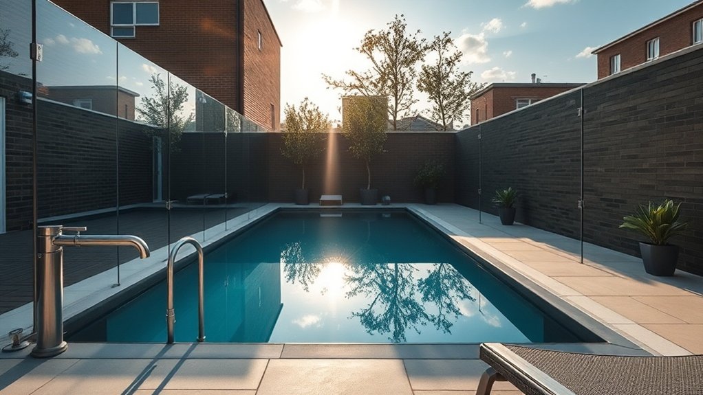Pool Glass Fencing Golders Green